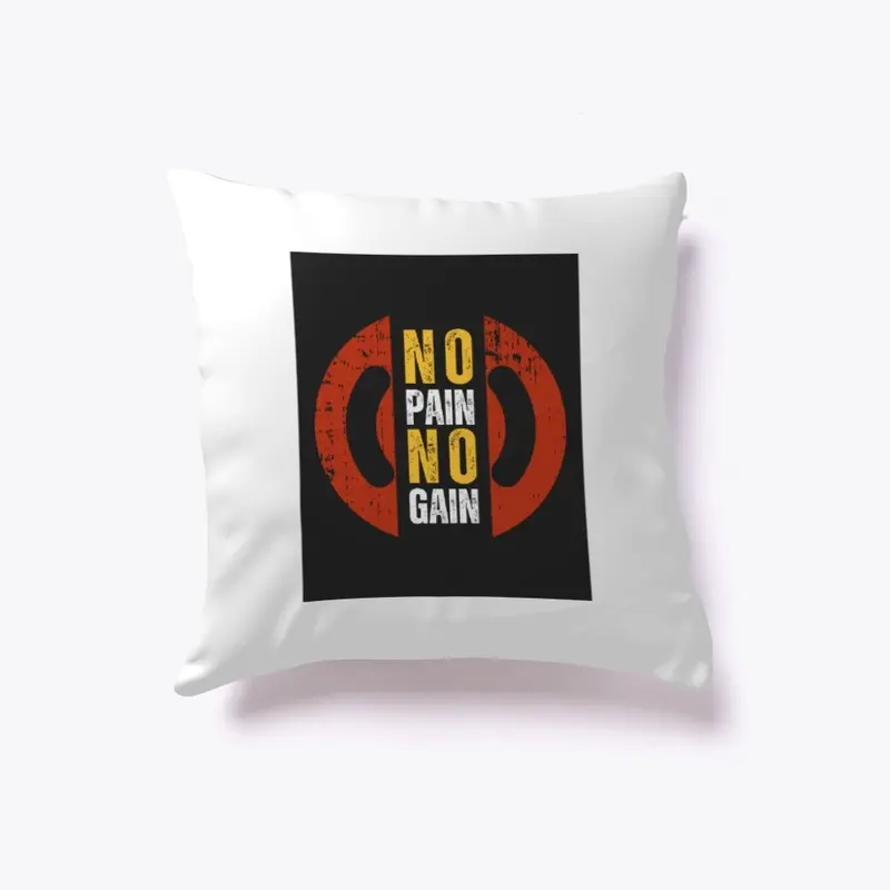 No Pain No Gain - Motivational Gym Wear 